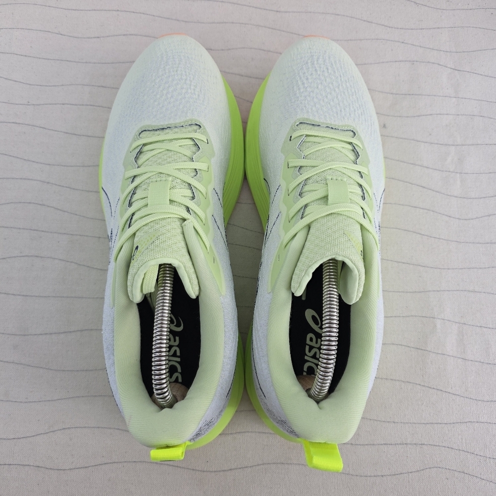 ASICS Womens Dynablast 4 Cool Matcha Green White Running Shoes 1012B513 Size 11 - Picture 6 of 13